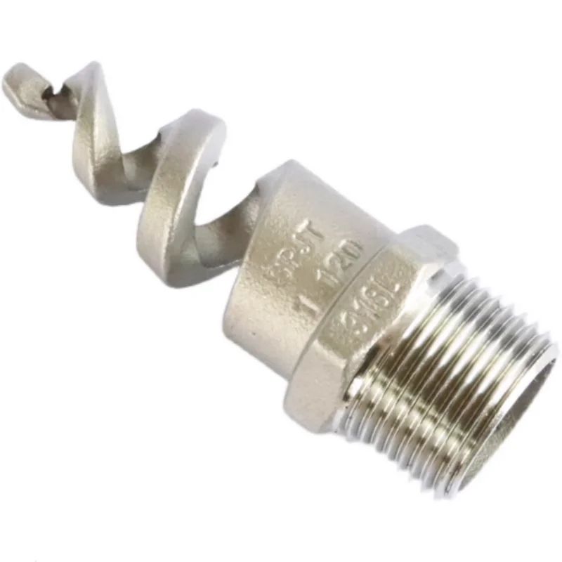 1PC SPJT Spiral Nozzle 316L stainless steel 1/4