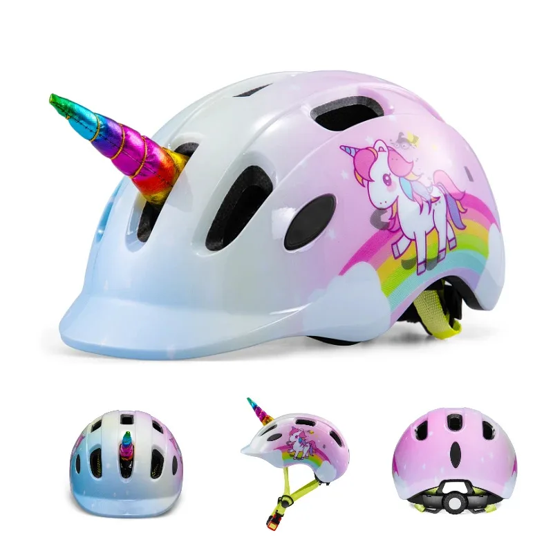 3-9 Year Old Children's Helmet, Bicycle Climbing Plum Blossom Helmet  Balance Bicycle Roller Skating Integrated Protective Helmet - AliExpress 18