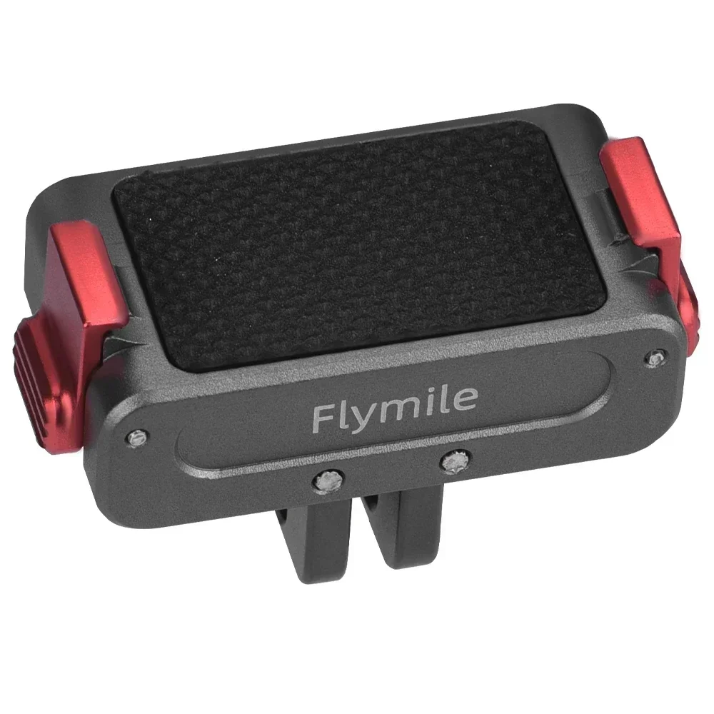 Flymile Magnetic Base for DJI Osmo Action 5 Pro/4/3 Adapter Expansion Bracket 1/4 Screw Hole Sports Camera Photography Accessory