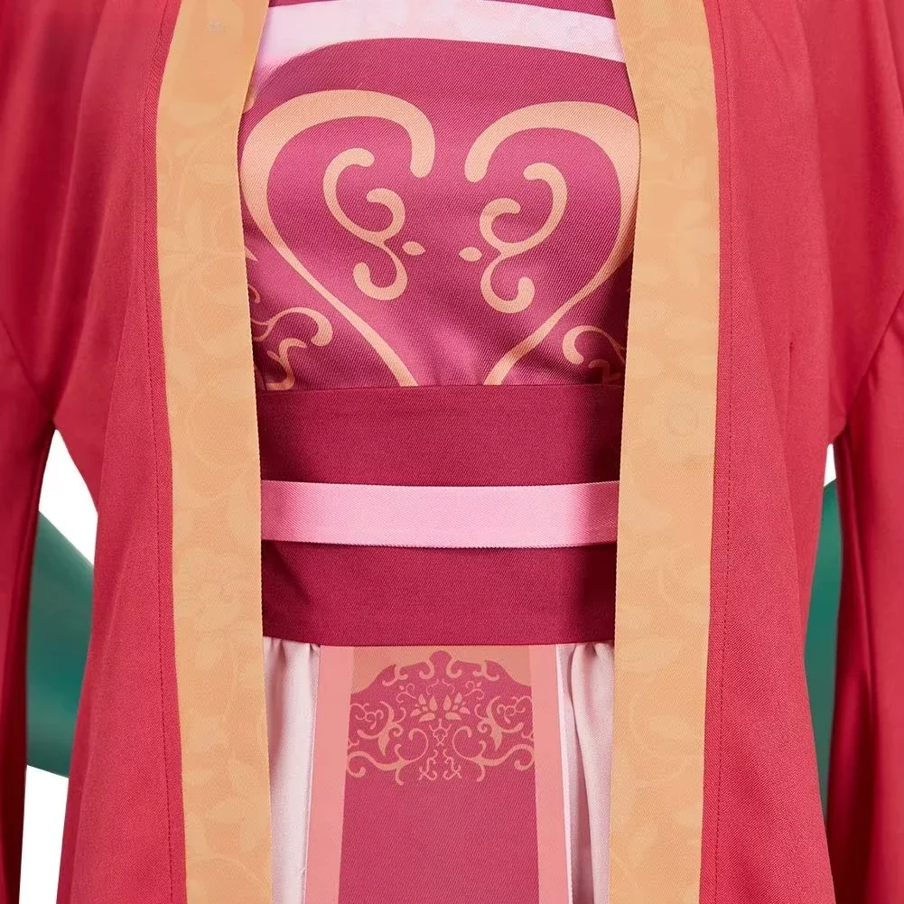 Kostum Cosplay Gyokuyou Buku Harian Apoteker Set Lengkap Kalung Anting Fantasi Pakaian Permainan Anime Aksesori Halloween Wanita