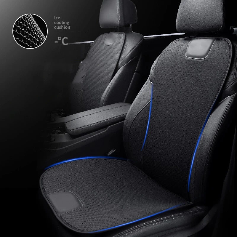لتويوتا يارس كروس 2020 2021 2022 2023 2024 2025 وسادة مقعد العالمي الحرير الجليد تنفس غطاء وسادة مقعد السيارة