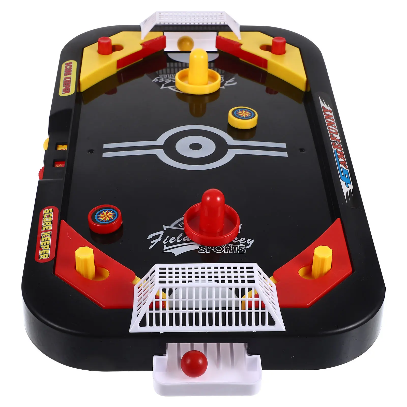 

1Pcs Sturdy Table Hockey Game Board for Two Adults Easy Rules Fast-Paced Play Mini Ice Hockey Table Game Indoor Recreation