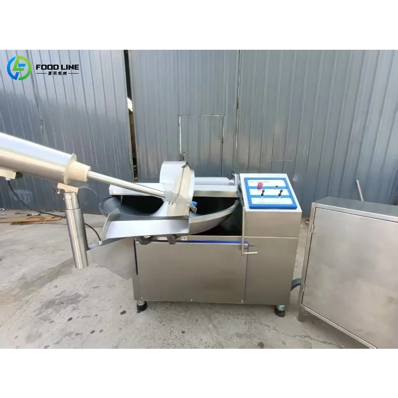 Hot Selling Automatic Celery Cabbage Carrot Chopping Mixing Cutting Machine Vegetable Meat Bowl Chopper Cutter FL Customized