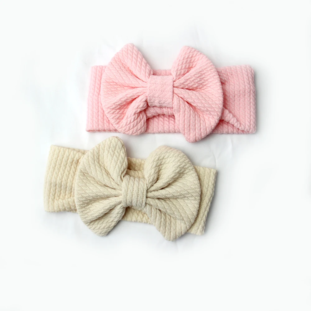 Big Bow Newborn Headband Knot Children Headband Baby Girls Cute Hairbow Turban Kid Hair Accessories Bowknot Turbantes Para Bebes