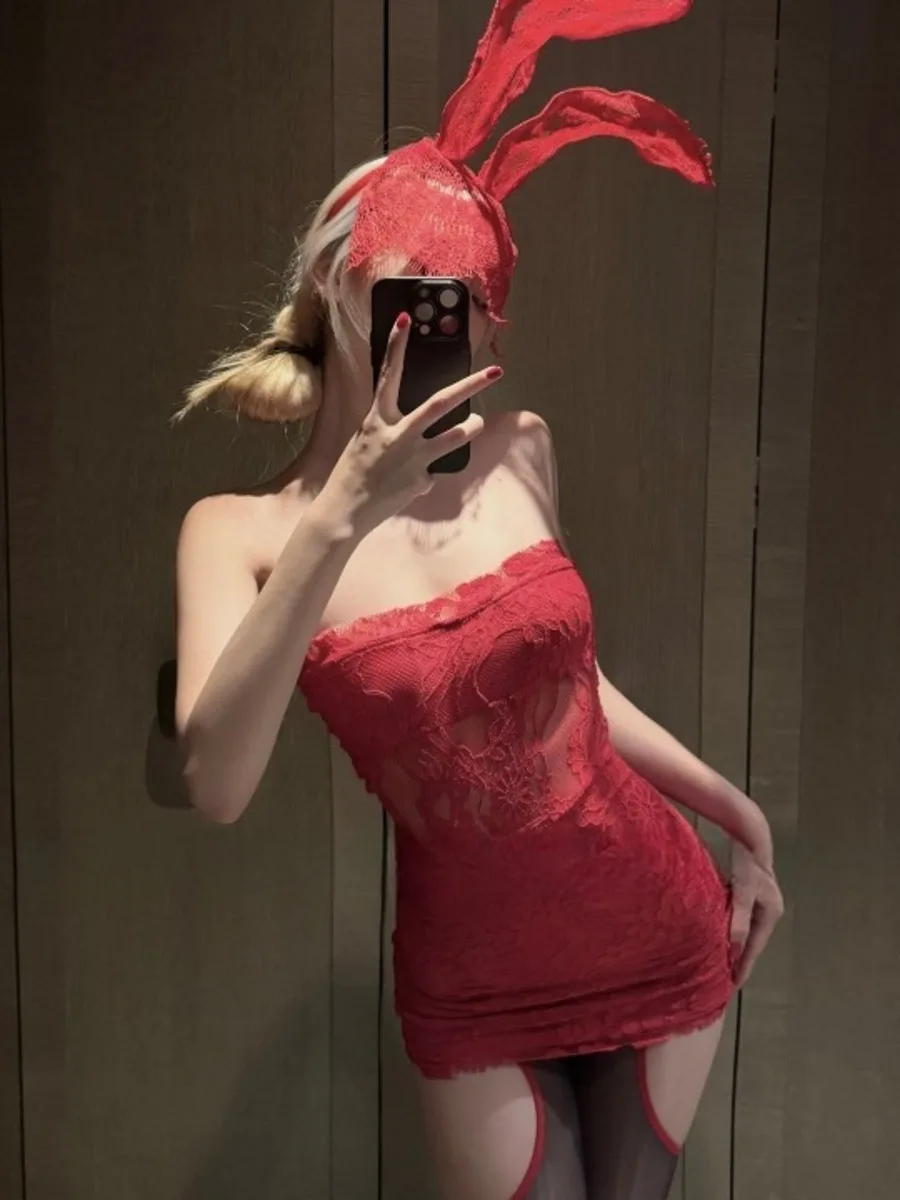 مثير المثيرة الدانتيل Bodycon فستان ملهى ليلي ارتداء فستان الأرنب فتاة خارج على الكتف زهرة مطبوعة التفاف الورك فستان الرغبة النقية PVXZ #1