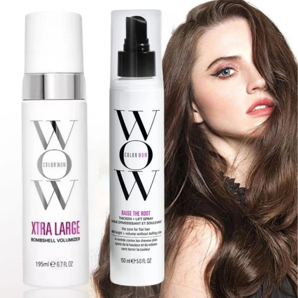 

WOW 150ml/195ml Hair Volumizing and Styling Spray Supernatural Softening Hair Root Thickening and Foaming Mousse Hair Care