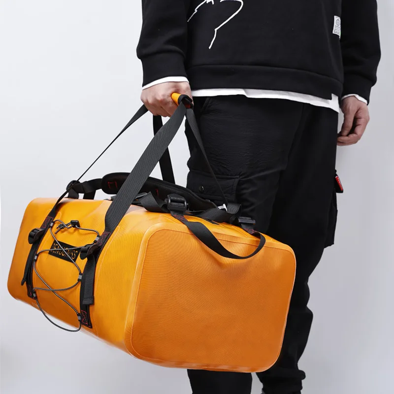 Sports Outdoor Fishing Rafting Waterproof Bucket Bag TPU Material Beach Swimming Backpack Y579