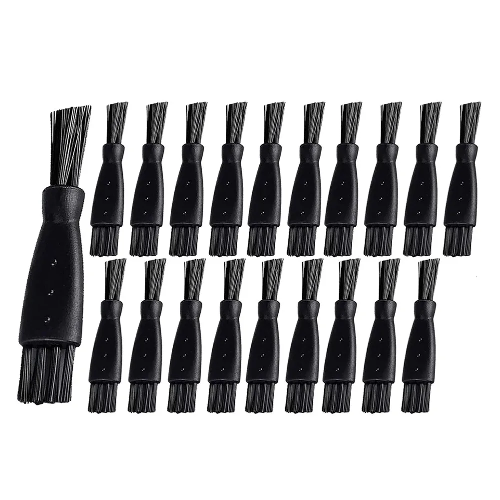 20 Count Shaver Cleaning Brush For Electric Shavers And Trimmers For Cleaning Hair From Blades Foil Heads And Motor Compartments