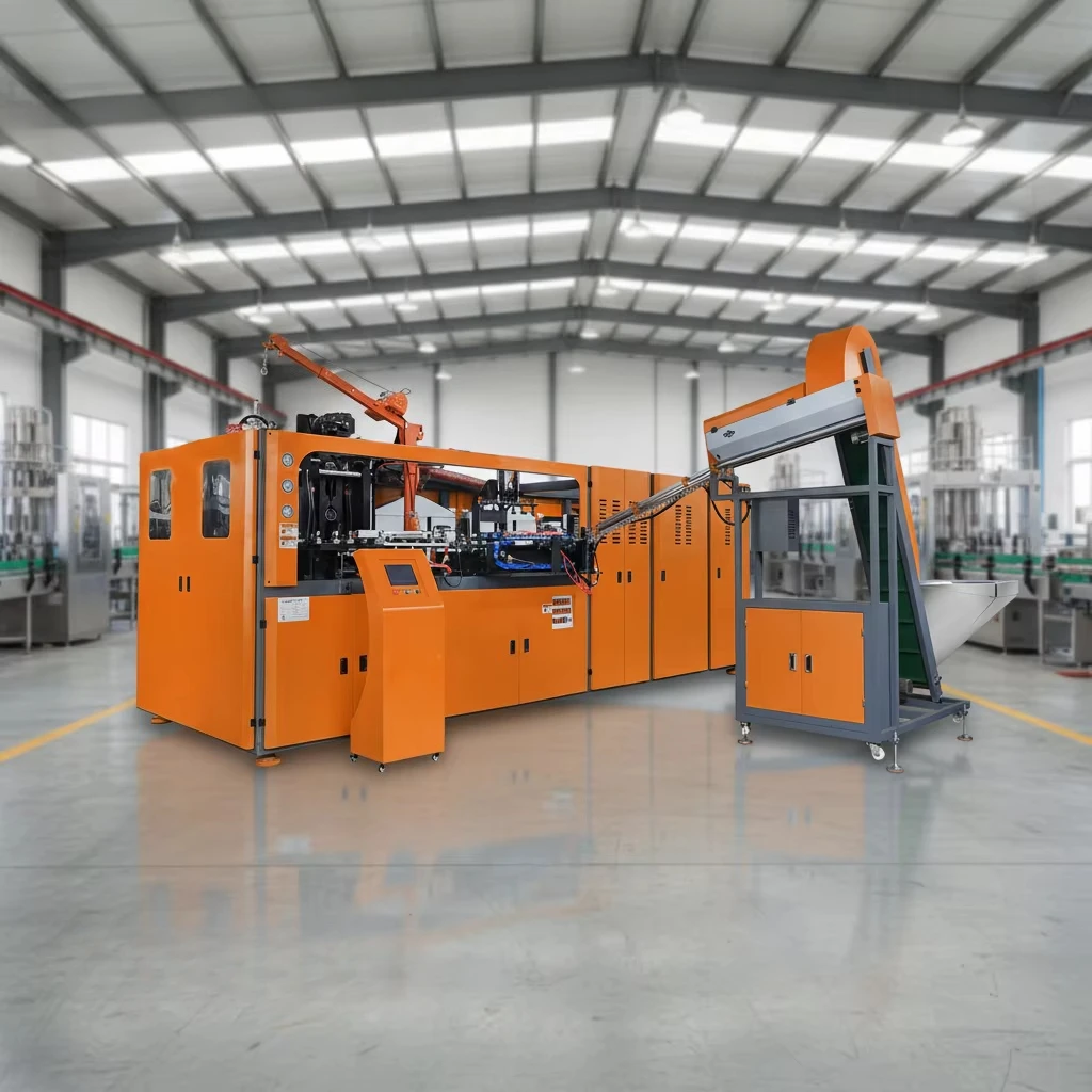Fully Automatic PET Bottle Stretch Blow Moulding Machine for Water Bottles 500ml-5L Plastic Container 304/316 SS Factory Price