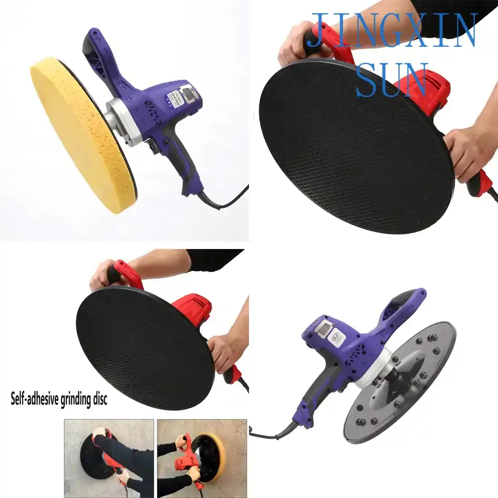Electric Concrete Smoothing Machine for Cement Sand Plastering Wall Polishing Automatic Surface Finishing Tool