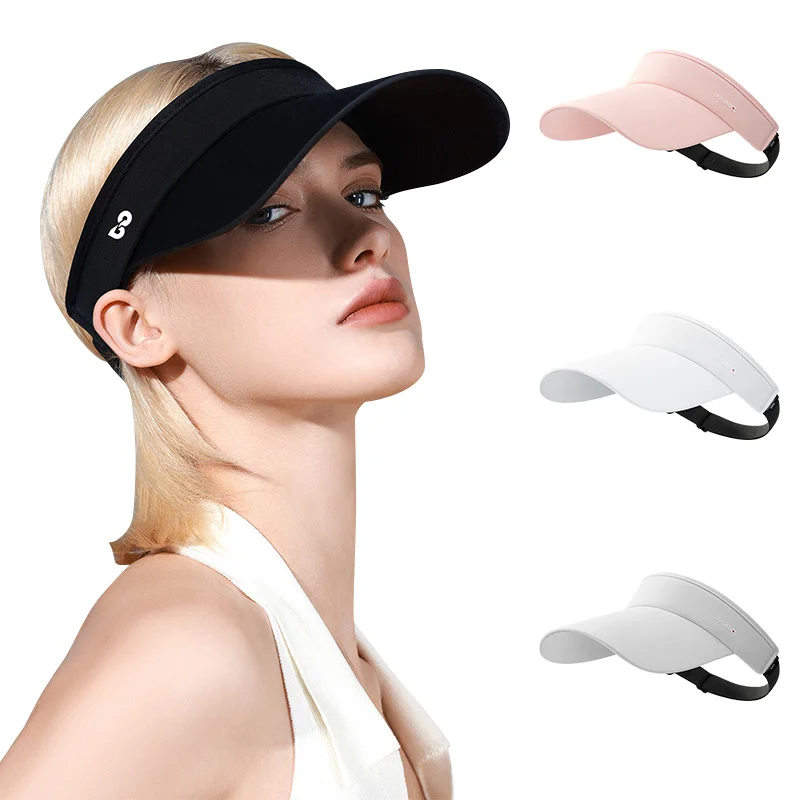 Summer Sun Hats Empty Top Sun Hat for Women Adjustable UV Protection Visor Cap Sport Tennis Golf Running Sunscreen Baseball Cap