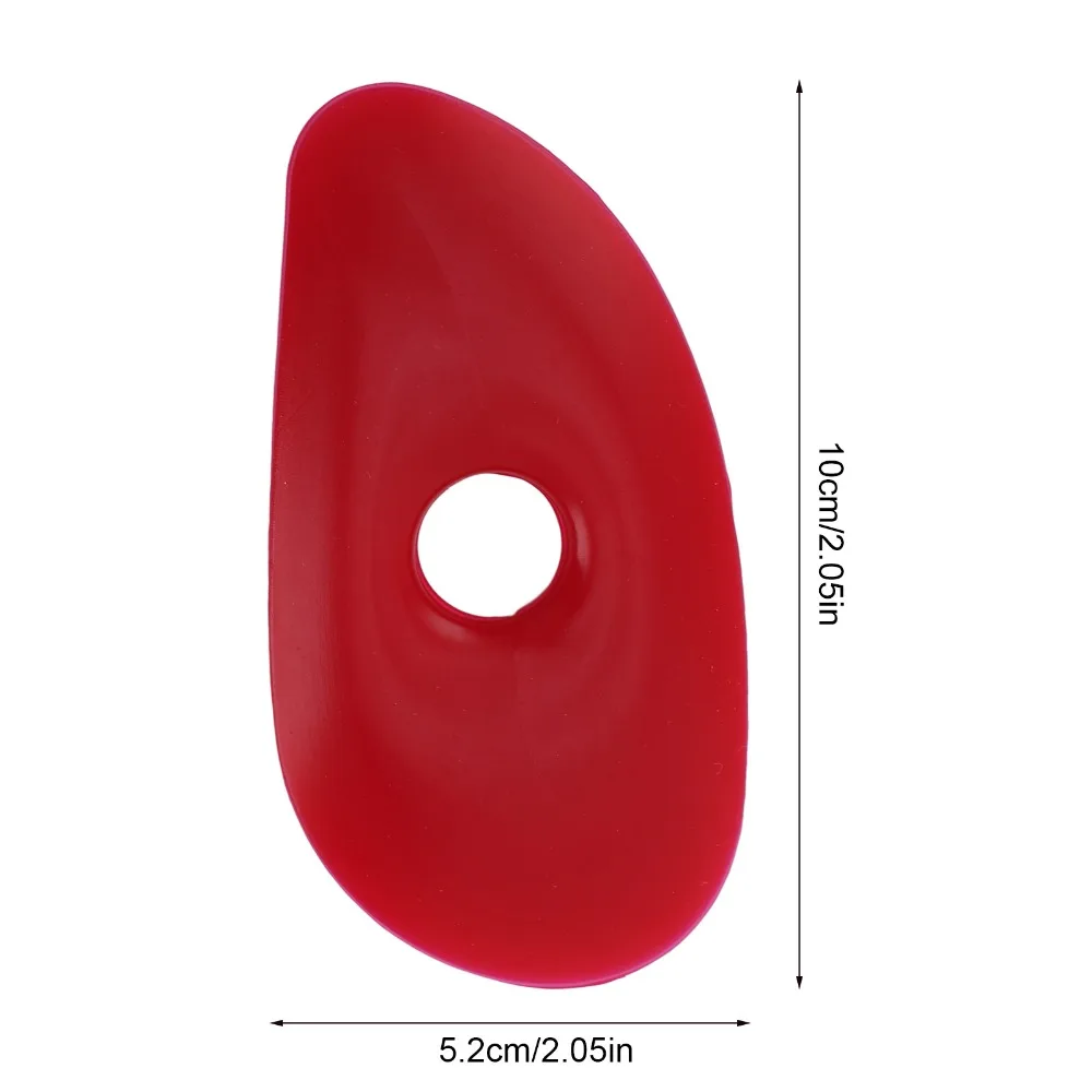 Picture 7: 12Pcs Smoothing Tool Silicone Pottery Scraper Flexible Smooth Clay Tool Reusable Durable Silicone Scraper Pottery