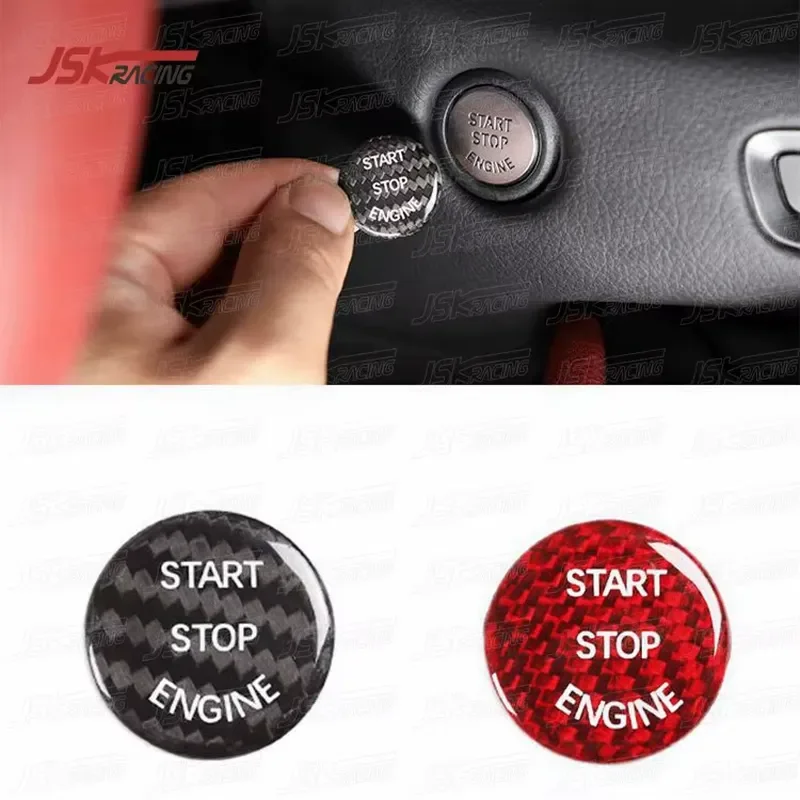Carbon Fiber Engine Push Button for 2019-2022 Toyo Supra A90