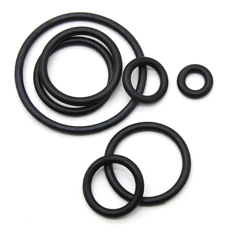 10/50 pz EPDM O Ring guarnizione CS 3.5mm OD 10 ~ 85mm nero acido e resistenza agli alcali resistenza all'acqua resistenza all'attrito o-ring