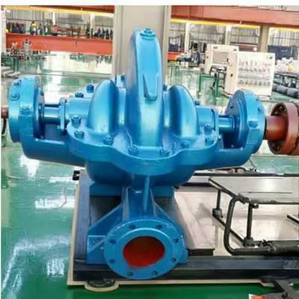 High-Pressure Horizontal Double Suction Stainless Steel Flange Connection Centrifugal Water Pump Single Hot Water Circulation