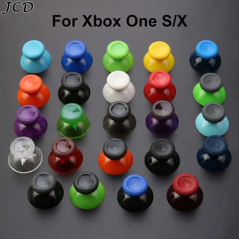 JCD 1pcs 3d Analog Thumb Sticks Grip Joystick Cap for Xbox One Mushroom Cap For Xbox One X S Controller ThumbSticks Cover