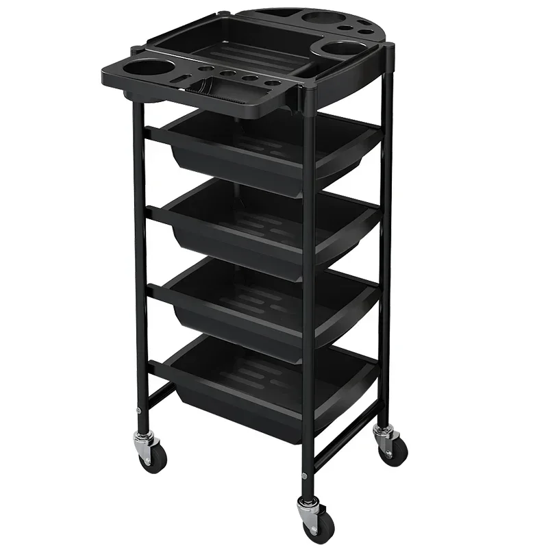 

Barber Tattoo Salon Trolley Tool Makeup Hotel Rolling Salon Trolley Spaesthetician Carrello Attrezzi Commercial Furniture