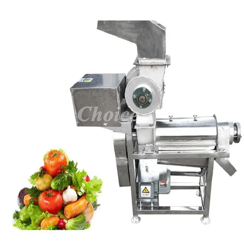 Industrial Spiral Crushing Fruit Juicer Vegetable Screw Crushed Juice Making Machine With filter screen For Sale in Eu