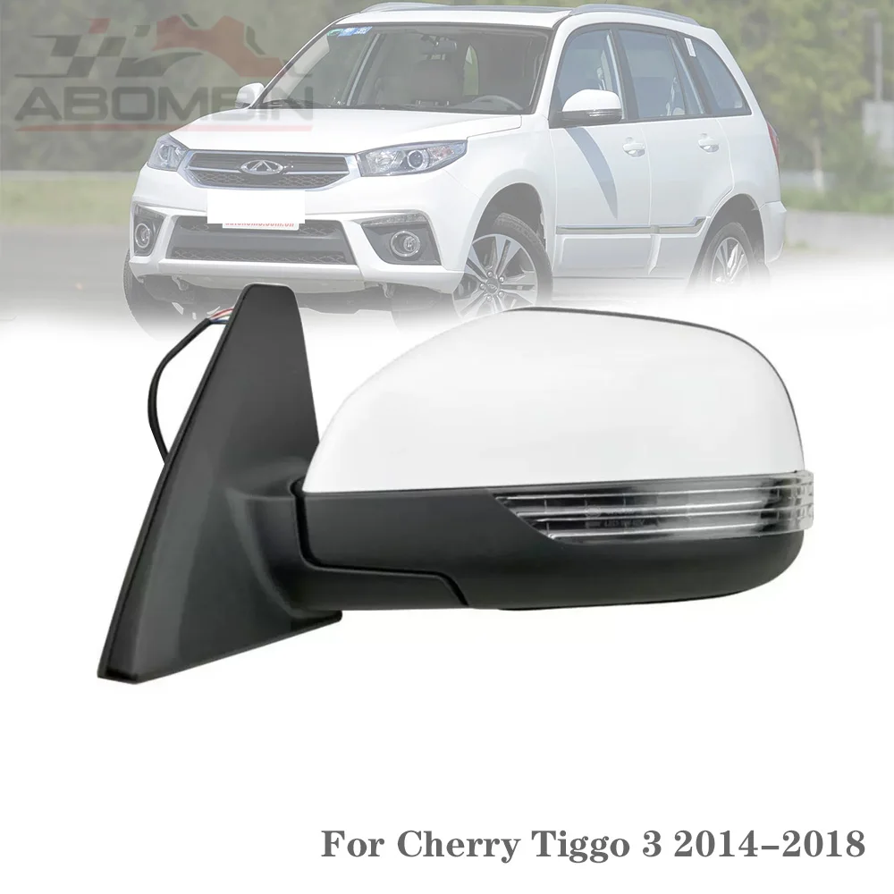 Auto Door Wing Exterior Mirror Side Rear View Mirror Assembly For Chery Tiggo 3 2014 2015 2016 2017 2018