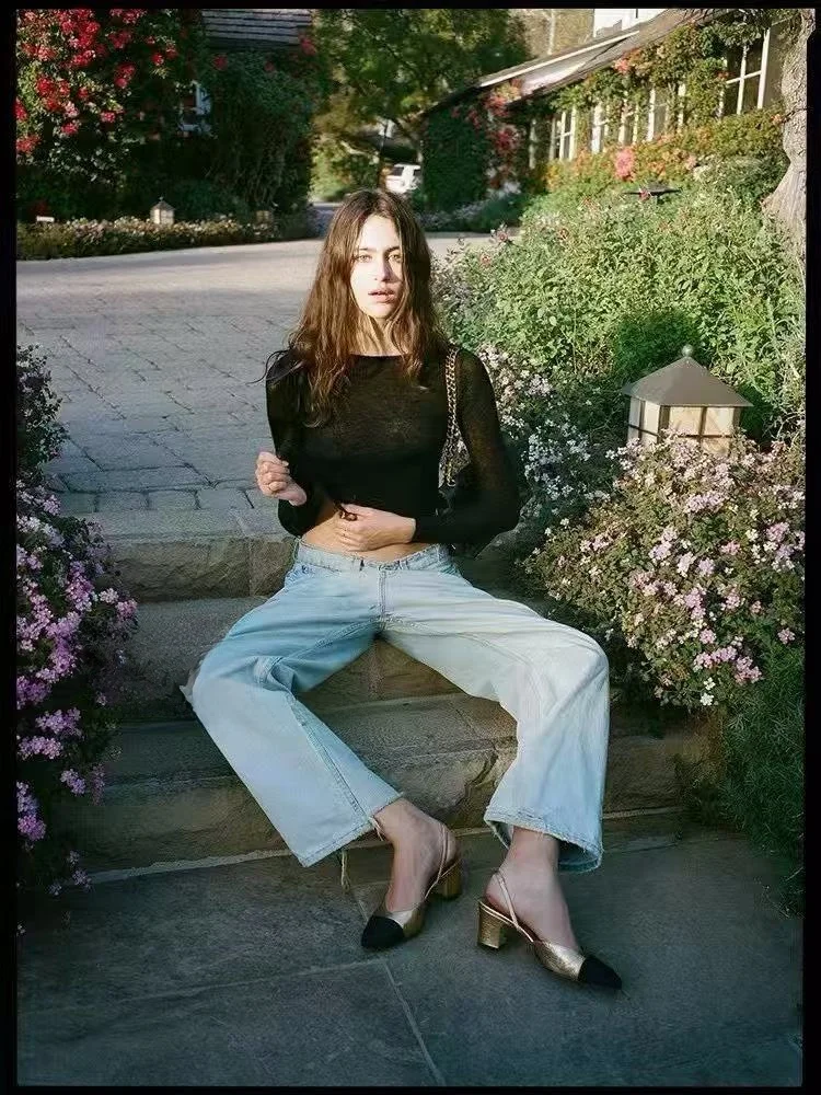 

Susan вязаный свитер женский круглый Ne шерстяной топ модный два цвета осенний начальный свитер для поездок на работу Slim Fit Long Sve Warmth