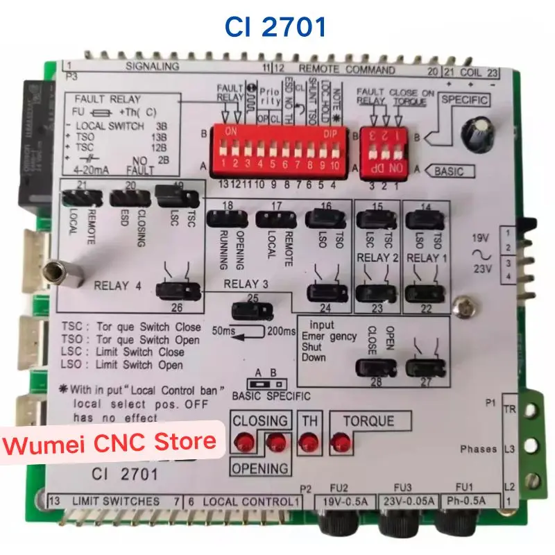 

Brand new CI2701/CI 2701 electric valve actuator main control board GAMK positioning board