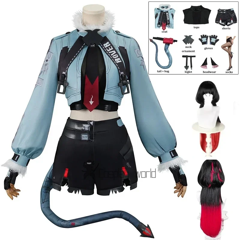 

Jane Doe Cosplay ZZZ Zenless Zone Zero Costume Women Halloween Carnival Comic-con Game Party Role Playing Outfits
