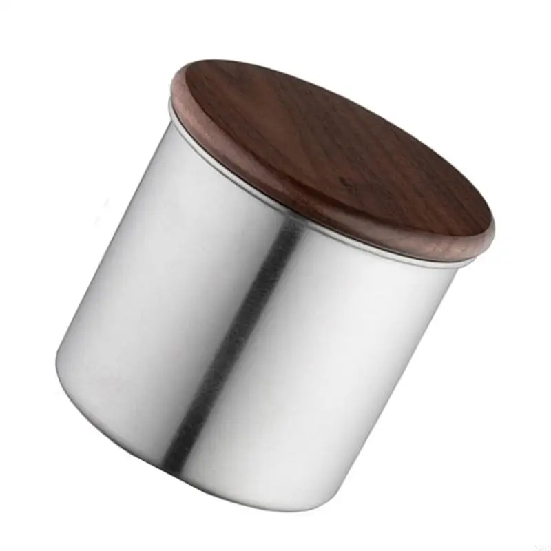 قهوة القهوة من الفولاذ المقاوم للصدأ قهوة تخزين القهوة هدية لعشاق القهوة N58D