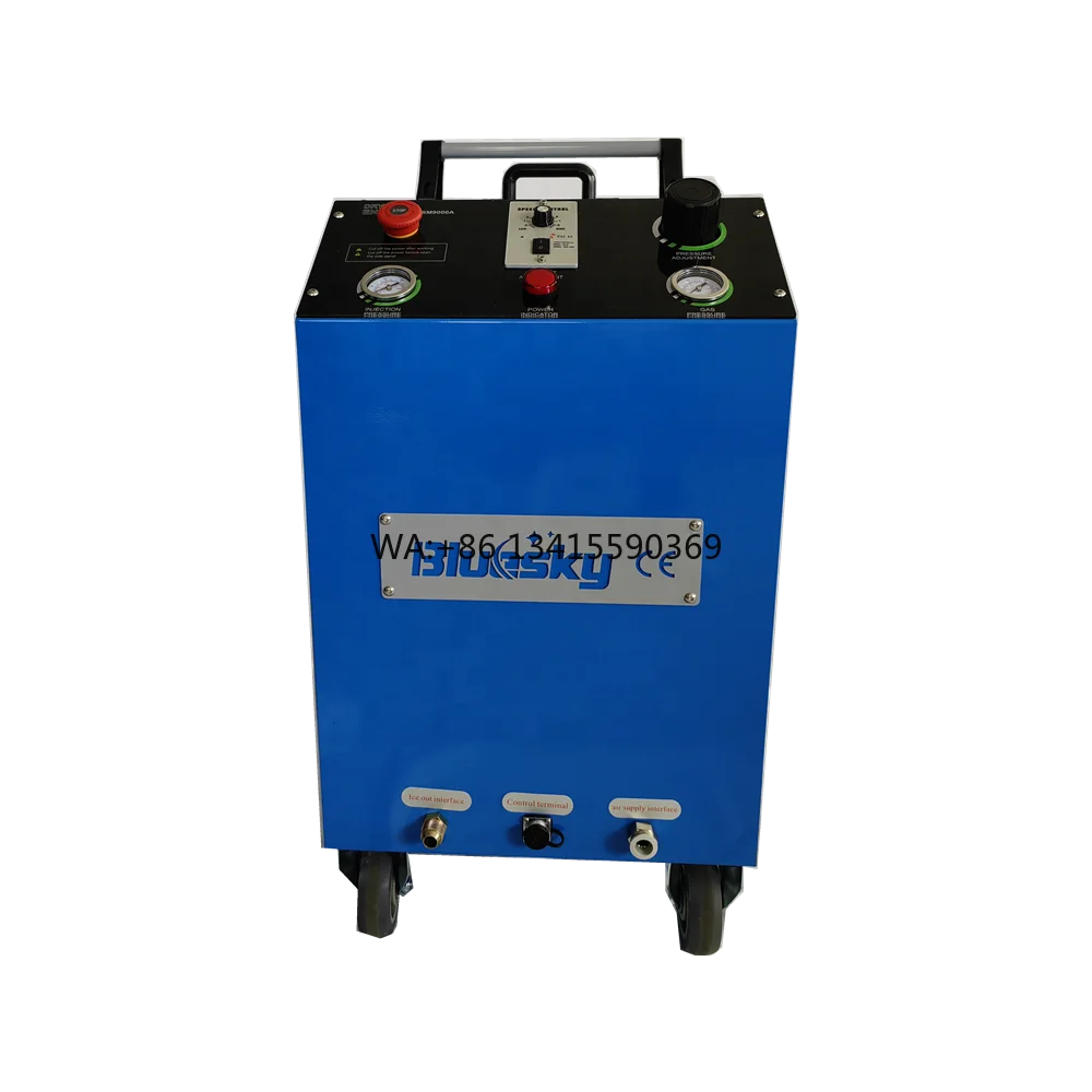 

CO2 Dry Ice Blaster/ Dry Ice Cleaner/ Dry Ice Cleaning Machine for Engine Carbon Cleaning