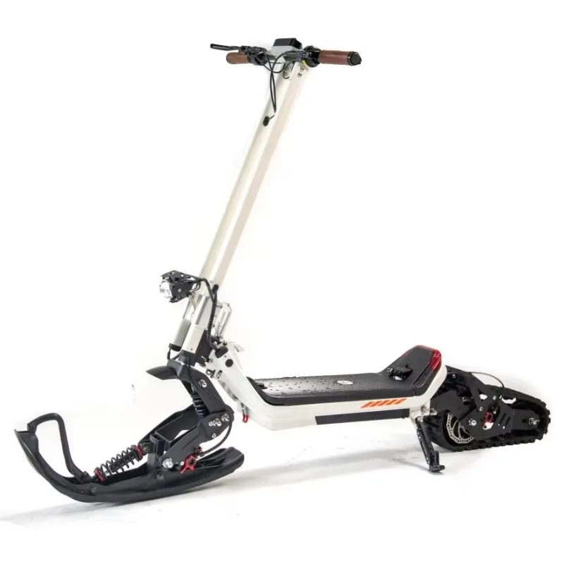 The world's first 3-in-1 ski scooter snow electric waterproof 1800 watts with 48v 30ah lithium removable battery