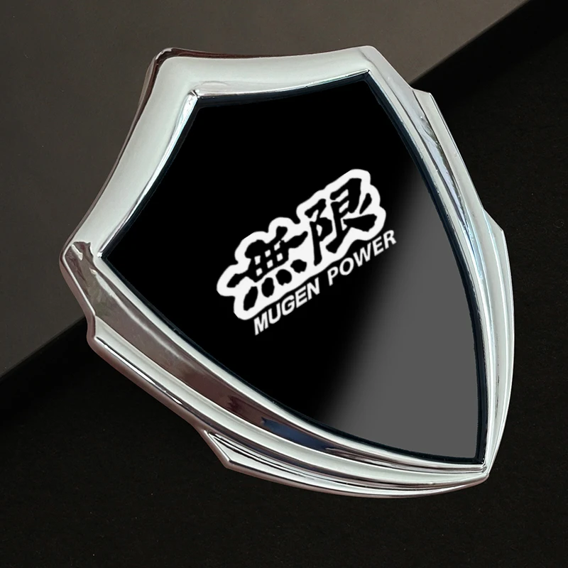 auto accessory 3D metal accsesories car stickers for Honda mugen power Accord Civic vezel Crv City Jazz Hrv