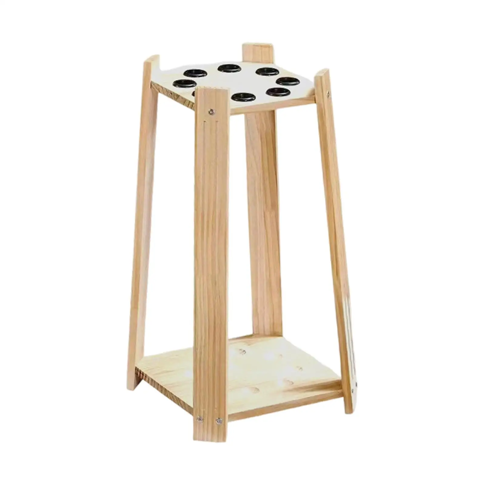 Pool Cue Rack,Billiards Accessories Professional Freestanding for Display Stand Holds 8 Cue Sticks Billiards Pool Stick Holder