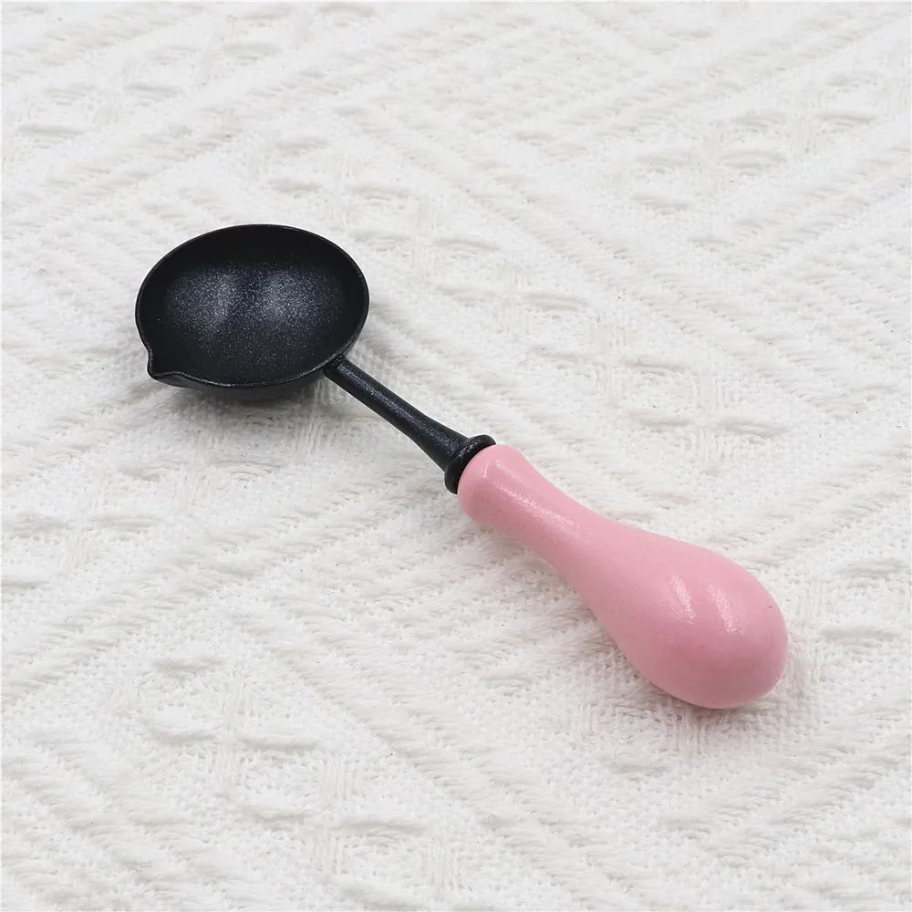 1pc non-stick lakzegellepel, smeltlepel voor lakzegeling, herbruikbaar lakzegelgereedschap voor cadeauverpakking, enveloppen, uitnodigingen