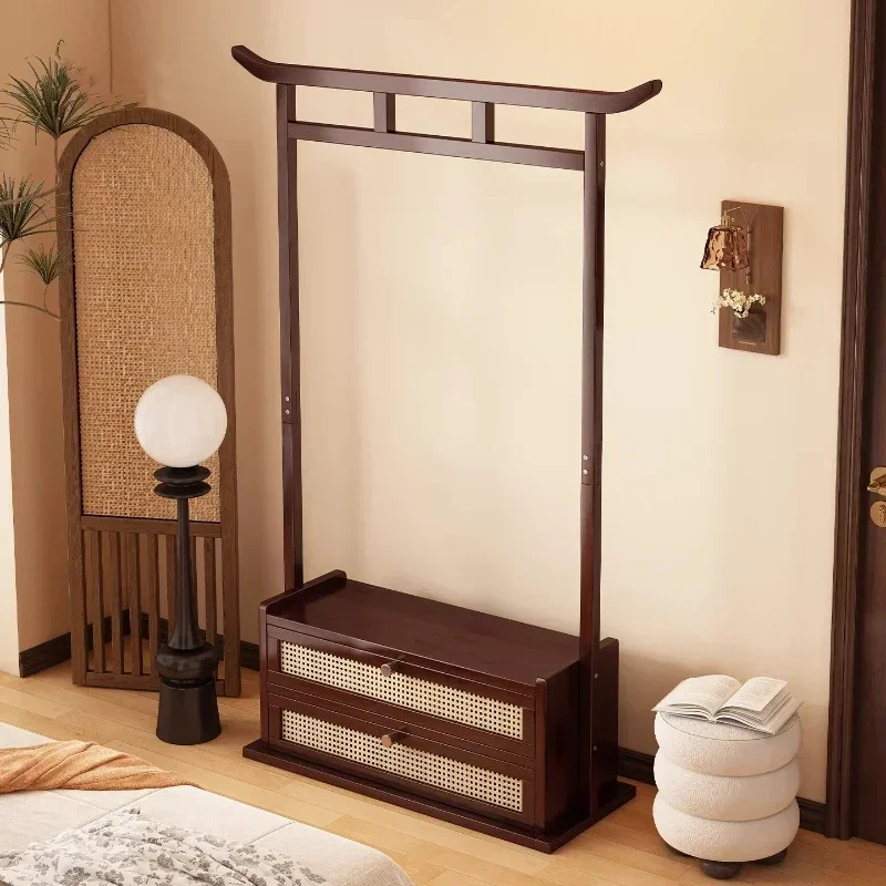 New model Hanging hanger Floor-to-ceiling household hanging clothes rack Bold and thickened bedroom coat rack