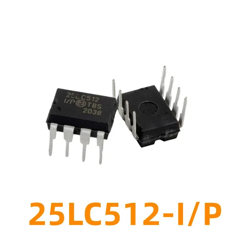 1PCS 25LC512-I/P 25LC512 DIP8 PIC Memory Serial Original Spot