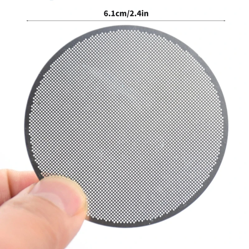 2Pcs 61MM Coffee Metal Mesh Filter Reusable Stainless Steel Filter Mesh Filter