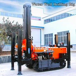 Small Portable Water Well Drilling Machine Diesel Hydraulic Rig For Sale Mini Price China Supplier