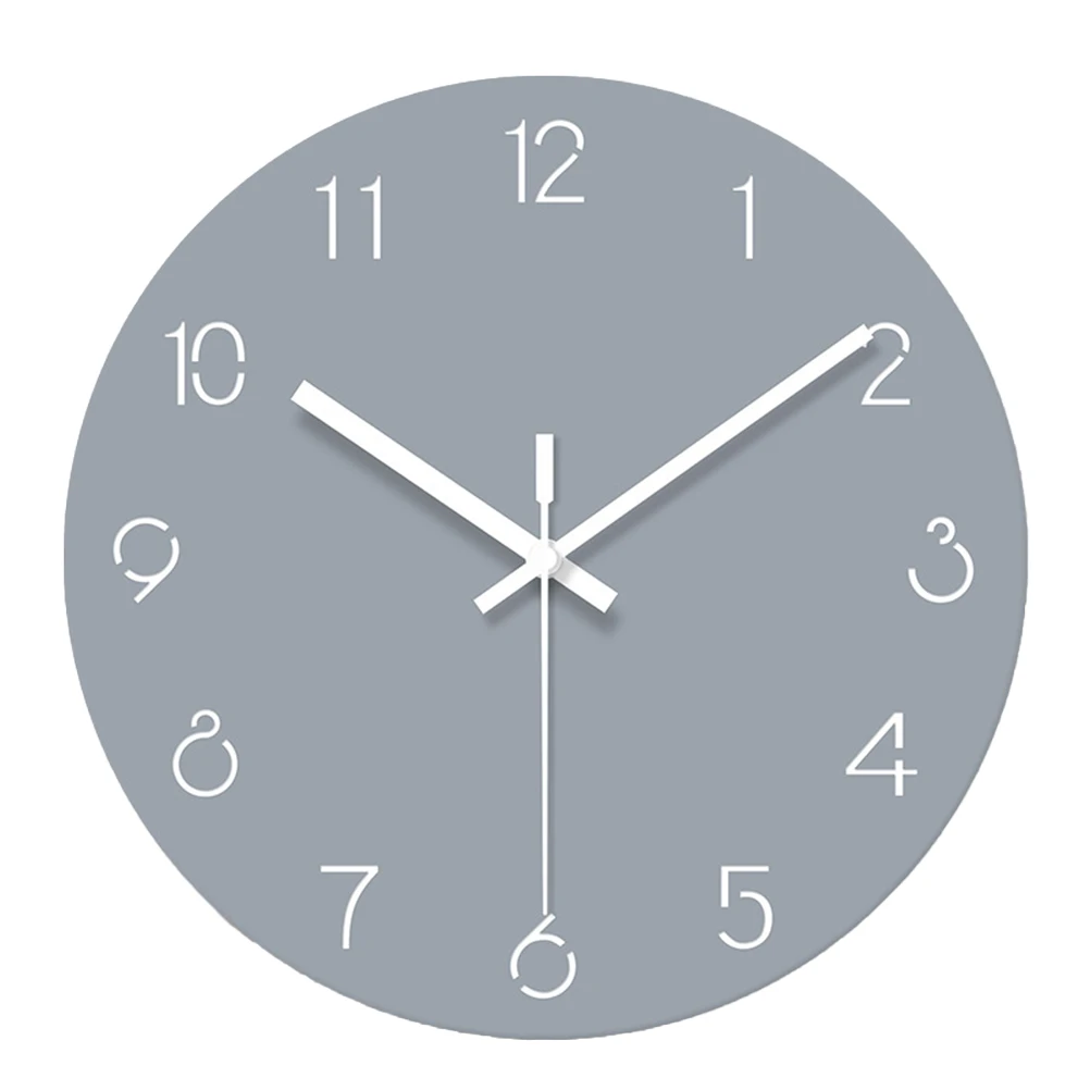 

Ultra-thin Clock Creative Wall Three-dimensional for Home Engraving Office Digital