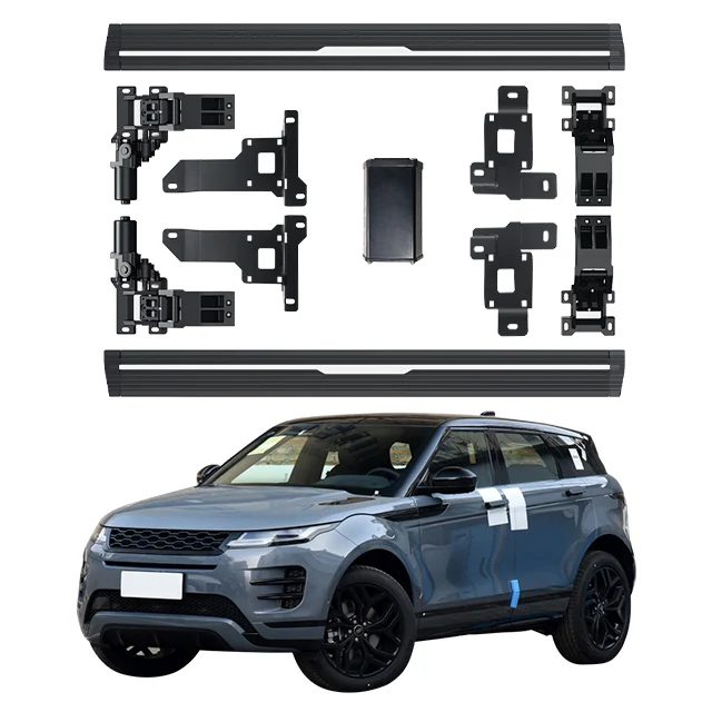 SUV Electric Pedal Of LED Lamp Other Exterior Accessories Automatic For Land Rover Freelander 2 Color Lamp Electric Side Steps