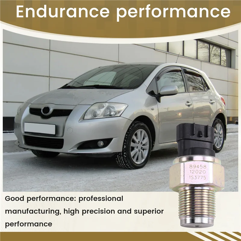 トヨタオーリスアベンシスハイラックスランドクルーザープラド RAV4 2003-2009 燃料レール圧力センサー 89458-12020 8945812020