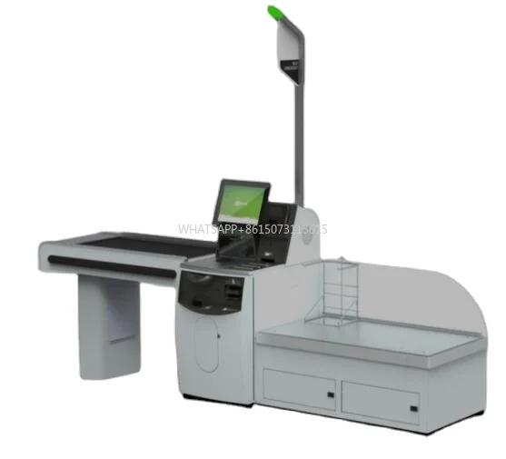 Chiosco da banco per pagamento con touch screen per supermercato