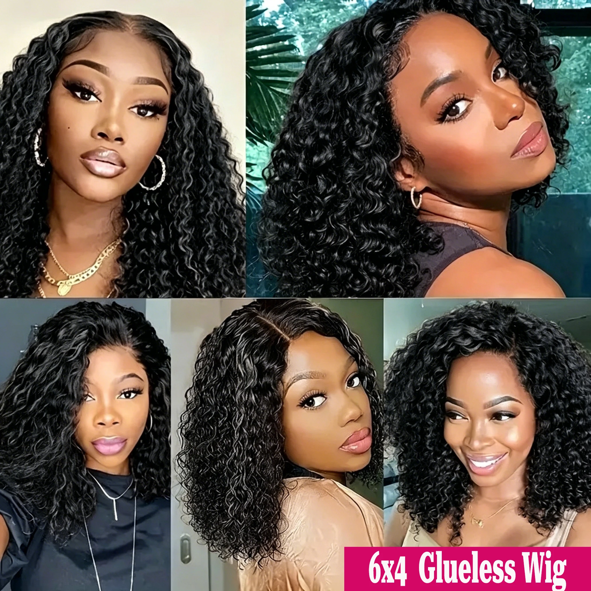 Pre-Styled Curly Bob