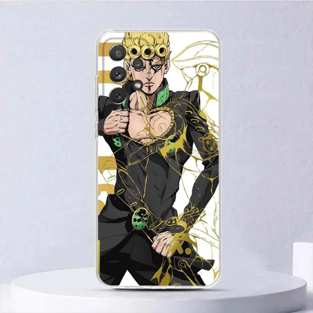 J-JoJo Bizarres Adventures Phone Case For Samsung Galaxy,A31,A33,A52,A13,A02,A53,A50,A73,A72,A40,A20,A23,A54,A14,A34 Back Cover