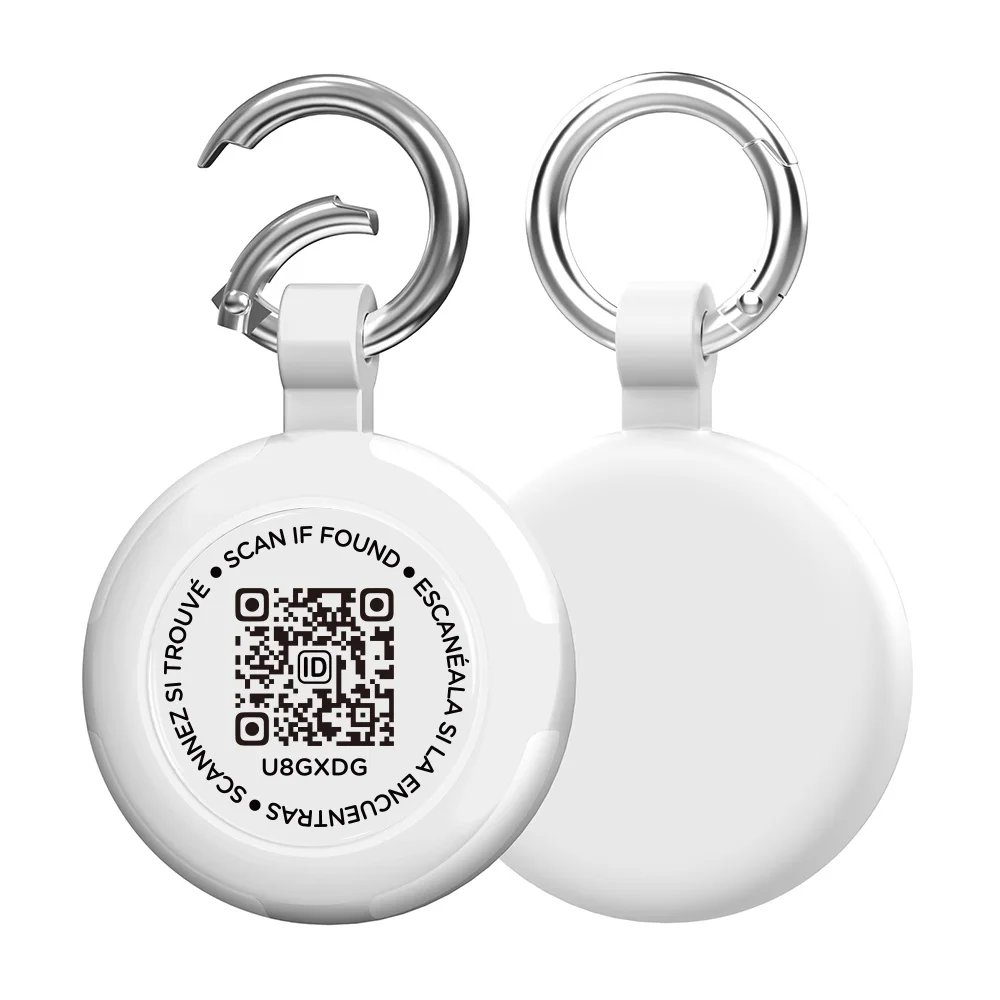 

Software Ready Custom Cheap Durable QR Code Pet Dog Cat ID Tag