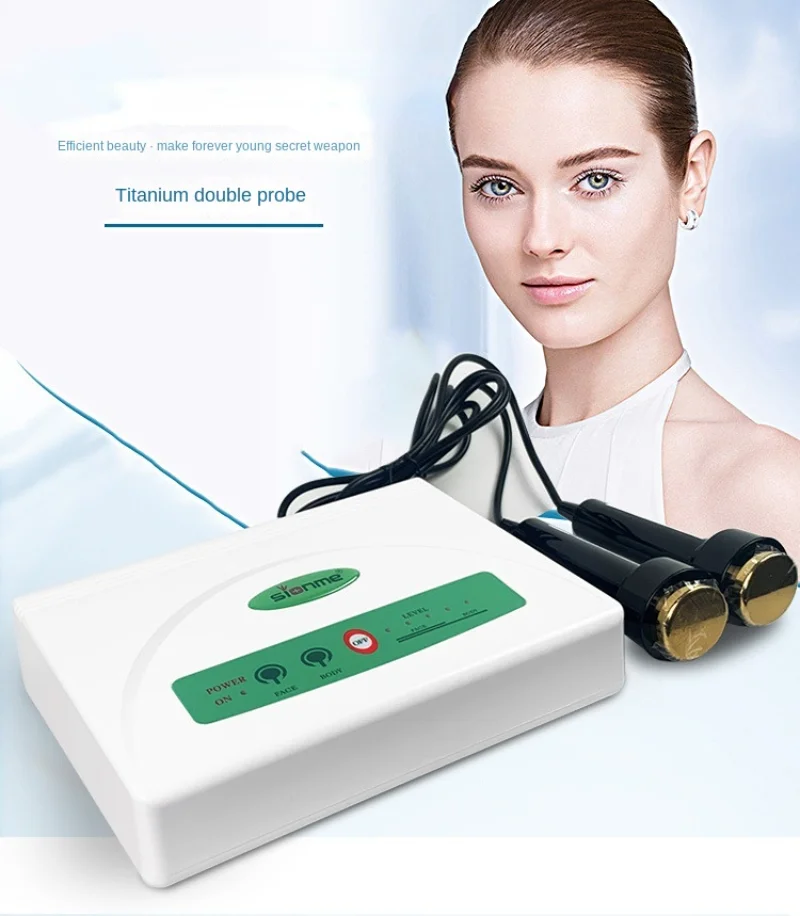 

Titanium ultrasonic beauty instrument Introduction of facial essence Body shaping TBS ultrasonic introducer