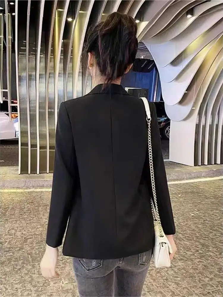 Cact Abito da donna Bla Jaet Casual Versatile Or Sle Coreano Faion Primavera Autunno Nuovo arrivo Design Cleanfit