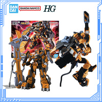 Bandai Genuine Super Robot Wars Model Kit Game Figures HG Gun leon Action Figure Joints Movable Model for Children's Toys Gifts