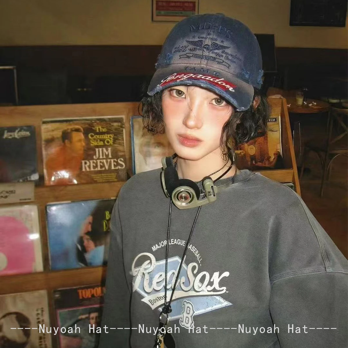 New Men Women Broken Style Embroidered Letters Baseball Hats Sunshade Hip-hop Versatile Personal Peaked Caps Street Fashion ins - Image 3