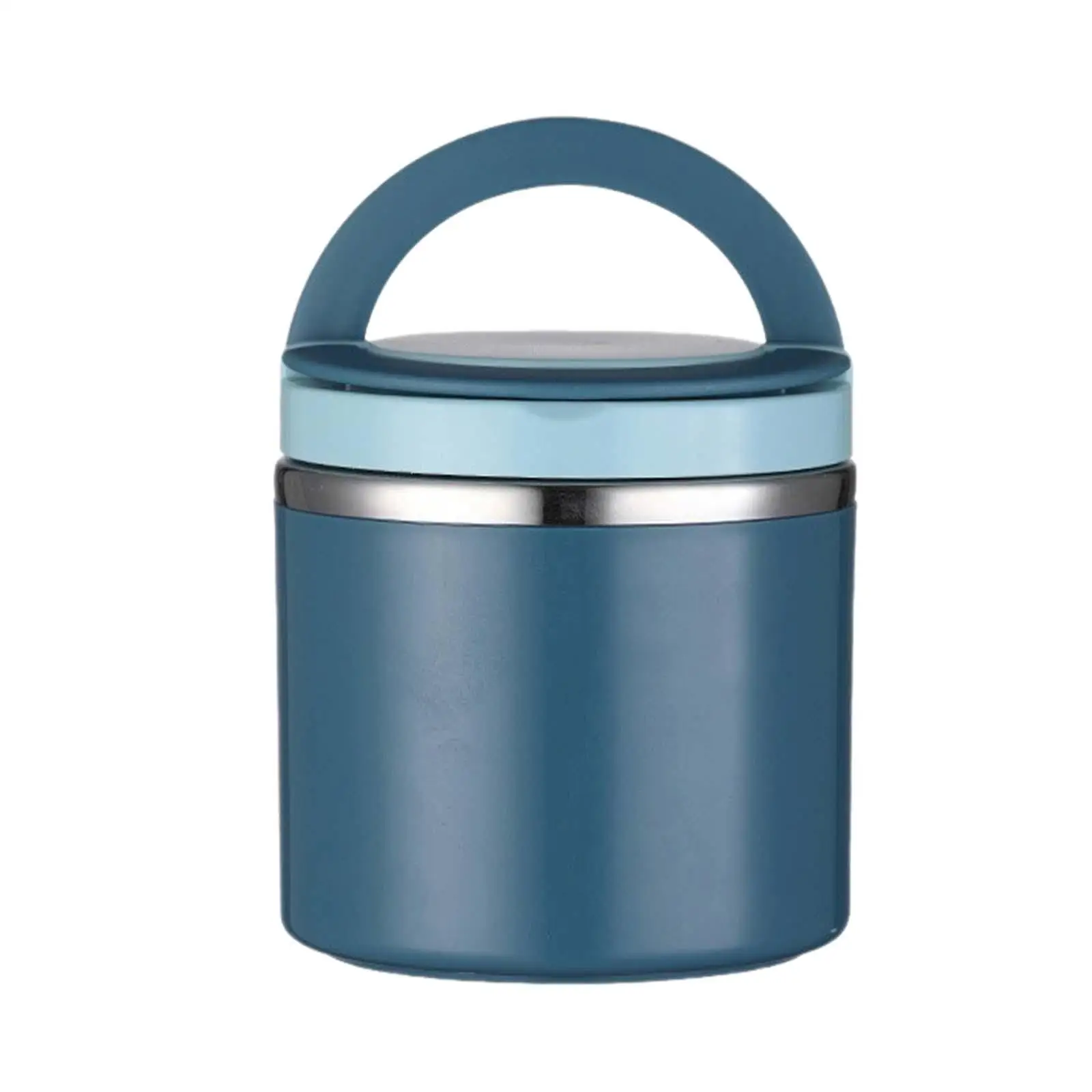 

Lunch Box Noodles Pot Salad Bowl Outdoor Picnic Box for Hiking Travel Picnic 1000ml blue