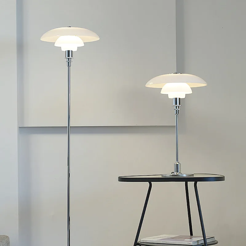 

Nordic simple living room sofa PH3 floor lamp medieval bedroom study glass floor lamp