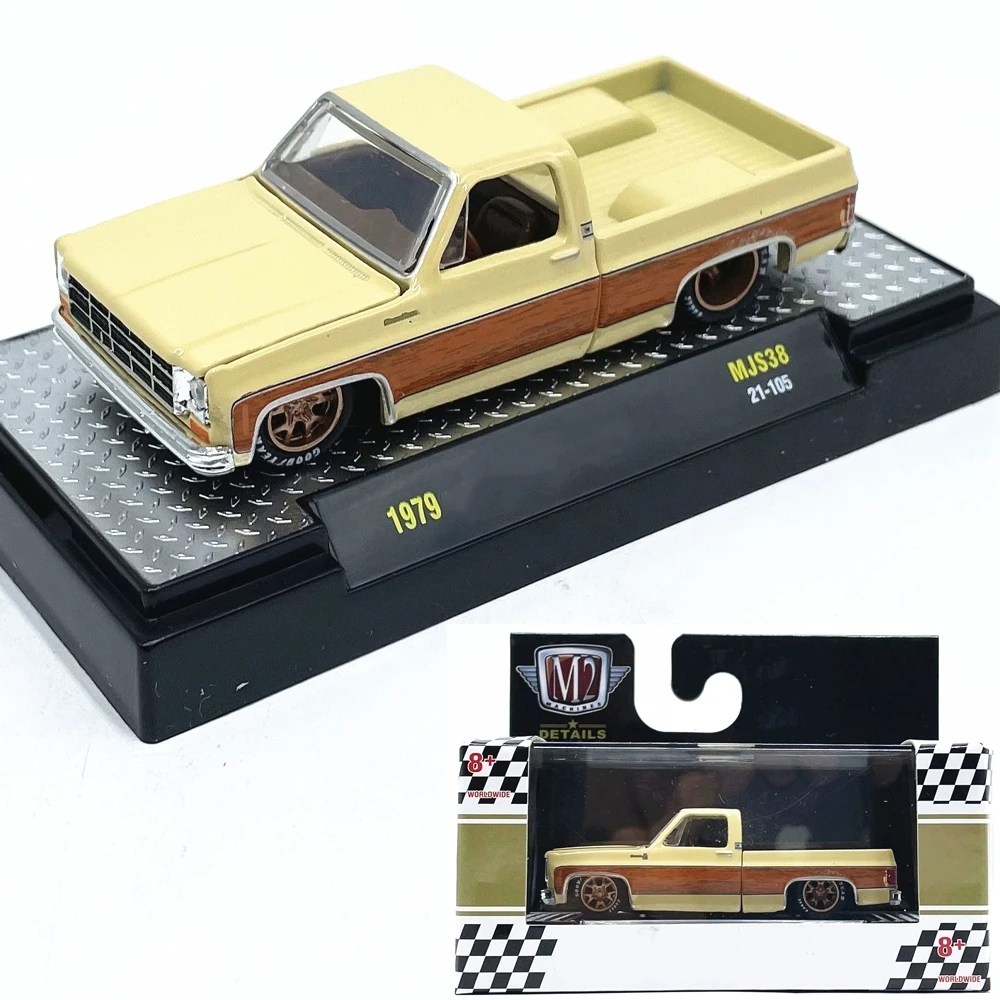 

M2 model 1:64 1979 Pickup truck simulation alloy car model collection